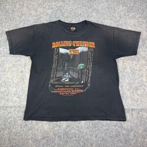 Vintage Harley Davidson Washington DC Rolling Thunder 2009 Y2K T-Shirt